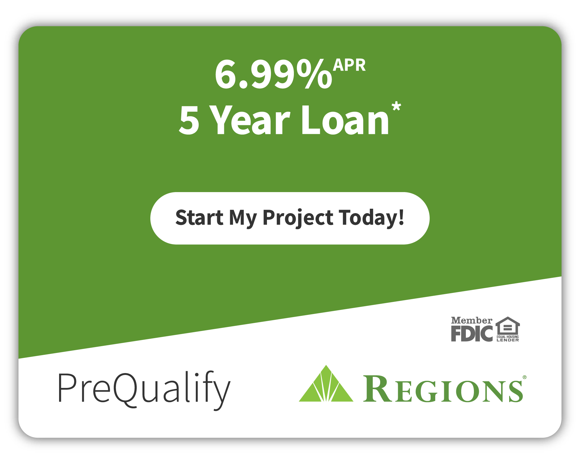 6.99%APR 5 Year Loan*